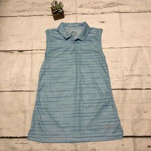 Nike Dri Fit Baby Blue sleeveless athletic top S